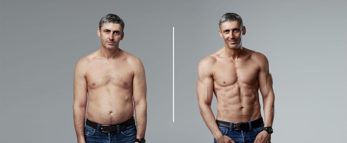 Ben Jackson before-after Myprotein