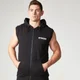 Myprotein Férfi ujjatlan kapucnis felső - Fekete