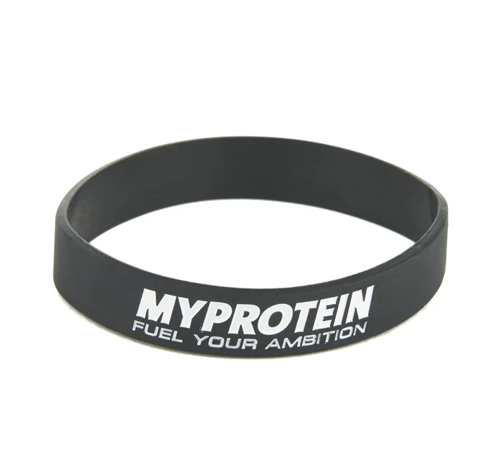 Myprotein Wristbands Gumikarkötő - Fekete
