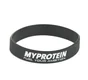Myprotein Wristbands Gumikarkötő - Fekete