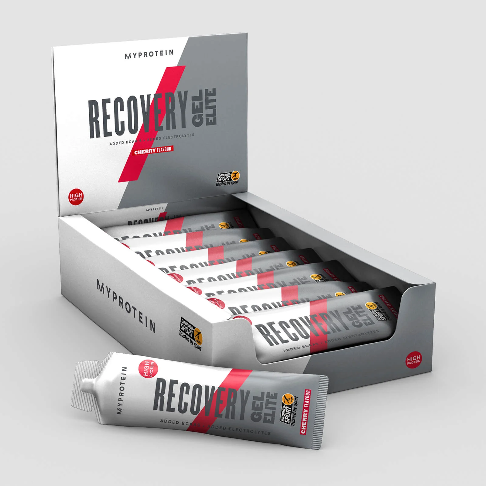 Recovery Gel Elite (12x70g) - Cseresznye kép 1