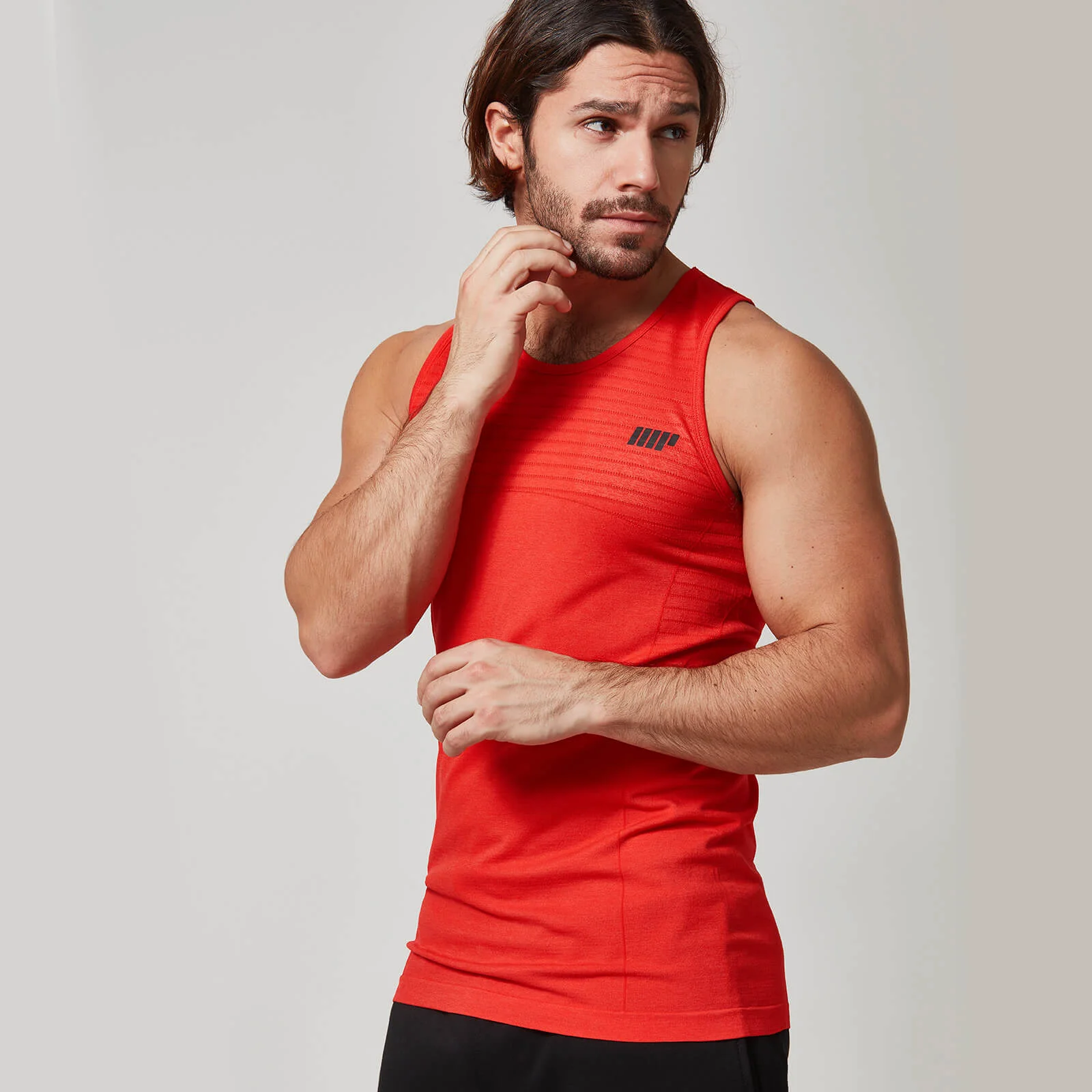 Seamless Tank Top - S - Piros kép 1