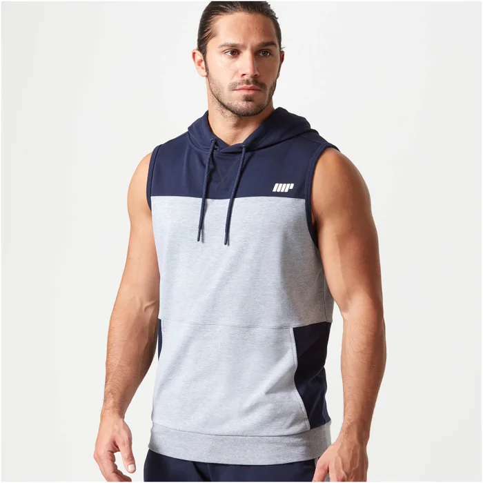 Superlite Sleeveless Ujjatlan kapucnis pulóver