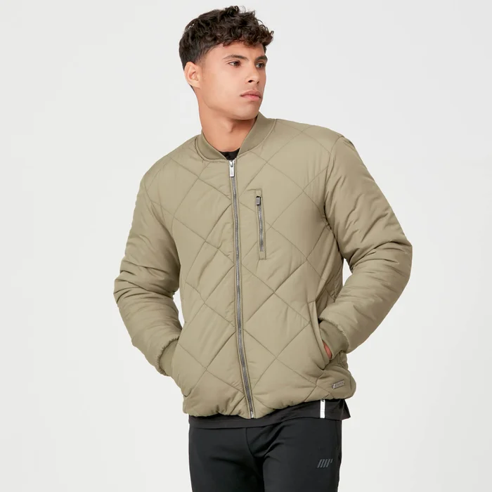 Pro-Tech Quilted Bomber - Világos Olíva