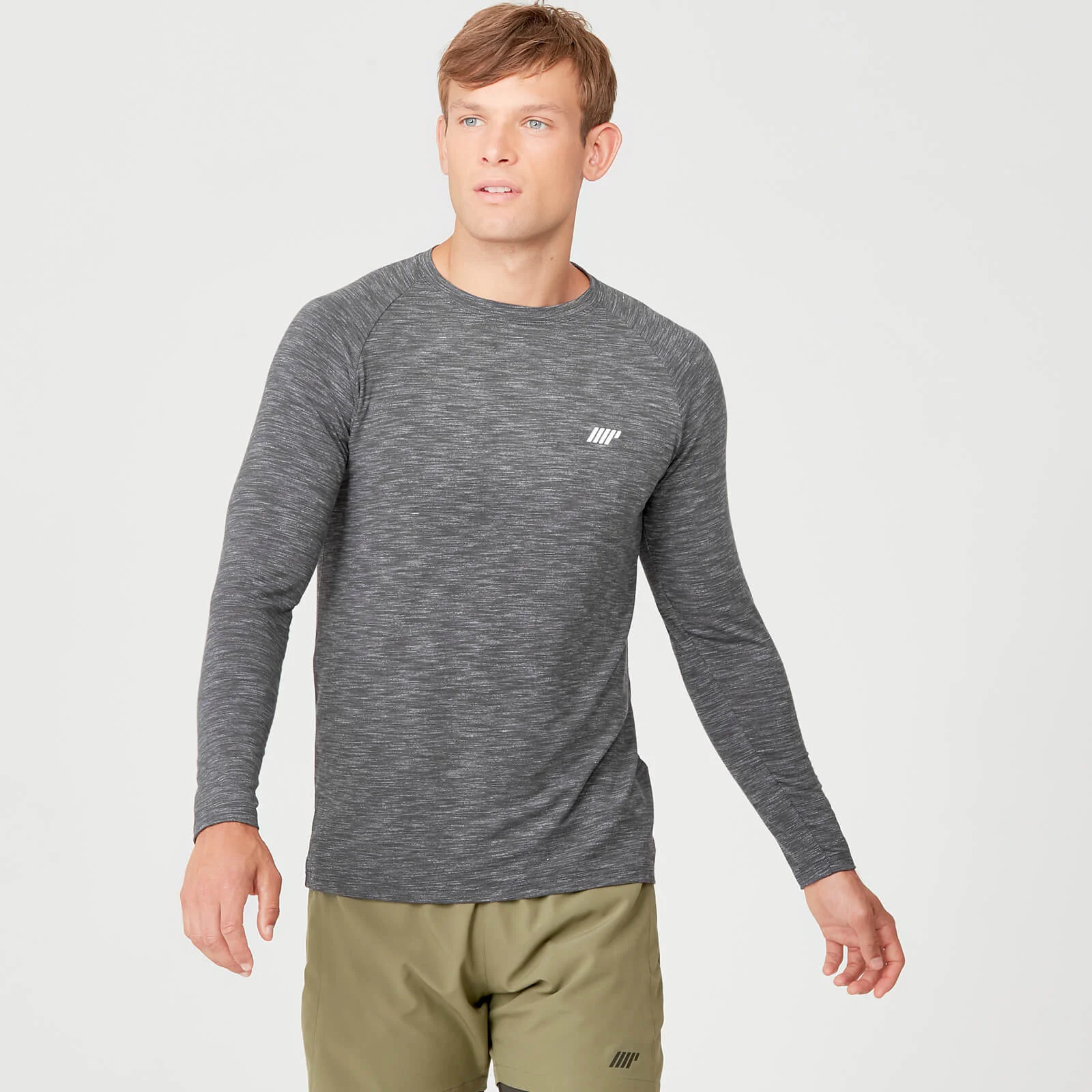 MP Performance Hosszú ujjú Póló - Fekete/Karbon - XL kép 1