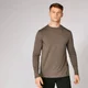 Luxe Classic Crew Hosszú Ujjú felső - Homokszín