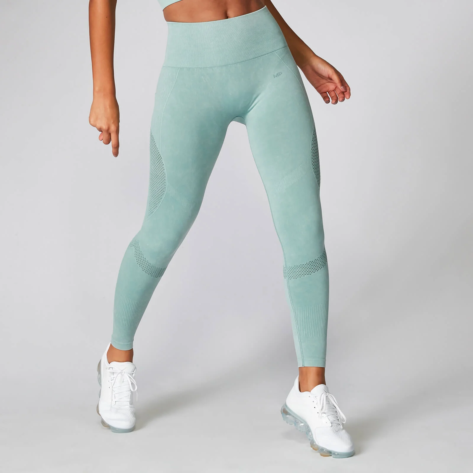 Acid Wash Leggings - Menta - XS kép 1