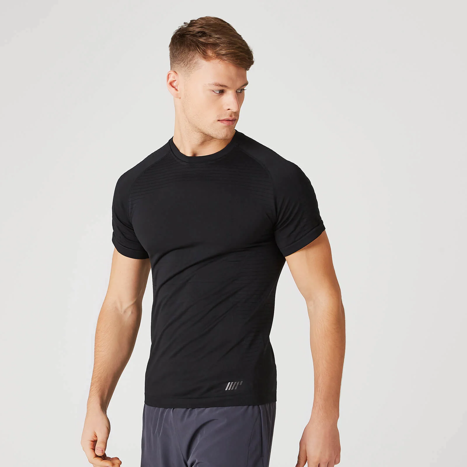Elite Seamless Póló – Fekete - XL kép 1