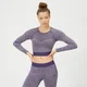 Inspire Seamless Crop Top - Lila