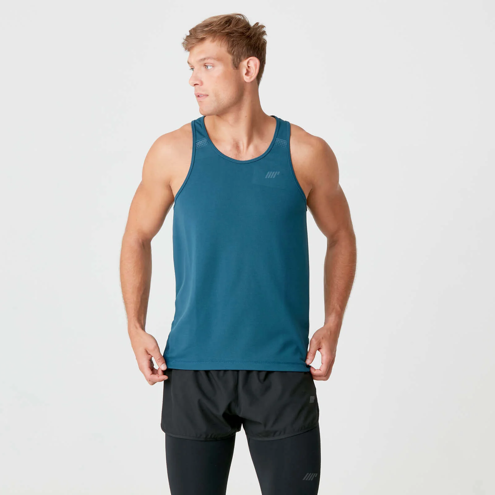 Boost Tank Top Trikó - Olajkék - XS kép 1