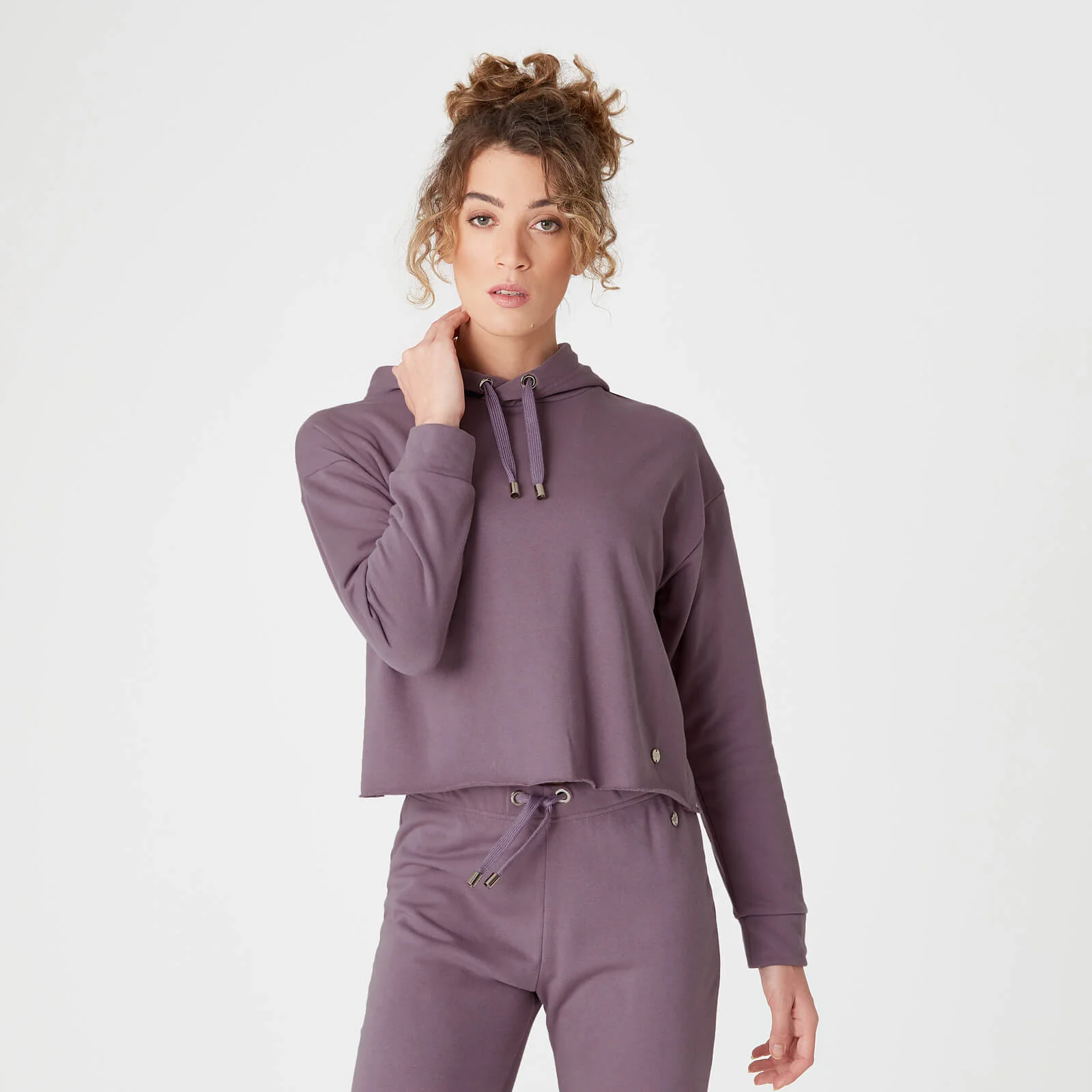 Luxe Lounge Hoodie - Mályva - XS kép 1