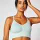 Shape Seamless Keresztpántos Sportmelltartó - Menta