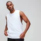 MP Luxe Classic mély karkivágású férfi Tank Top trikó - Fehér