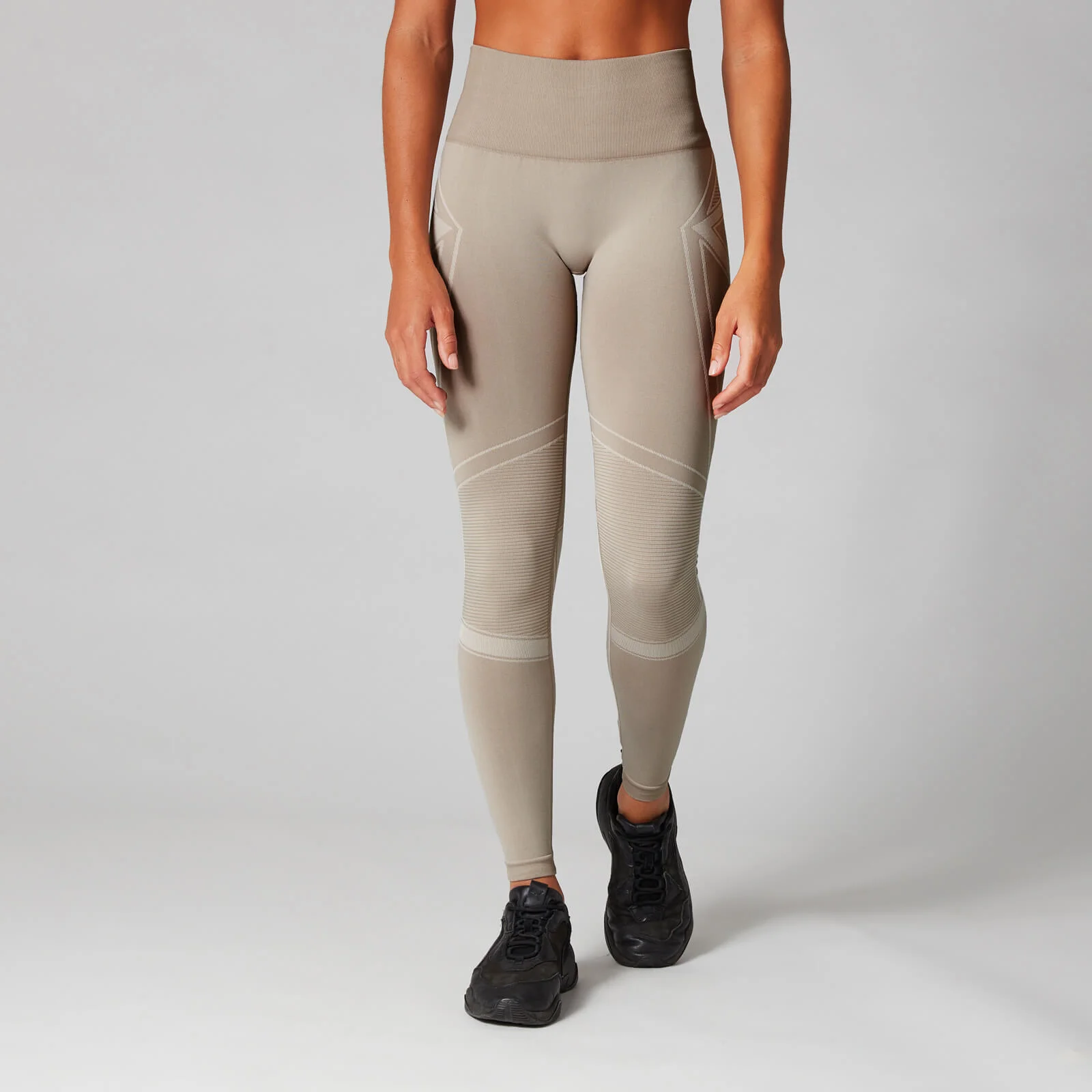Impact Seamless Leggings - Szezám barna - XS kép 1