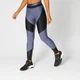 Metallic Panelled Leggings — Tengerészkék