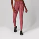 Snake Print Leggings - Vörösbor szín