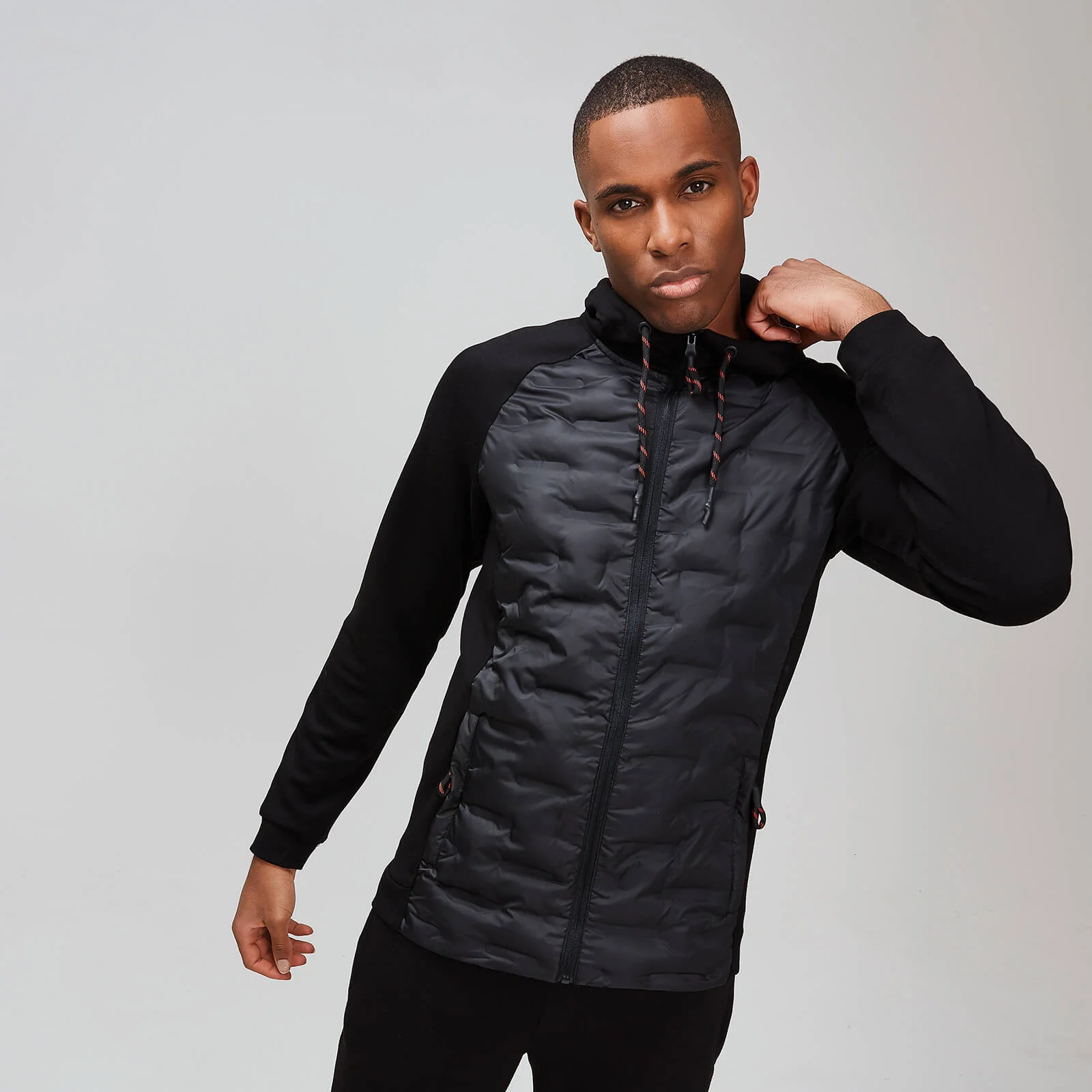Elite Quilted Jacket Steppelt Dzseki - Fekete - XS kép 1