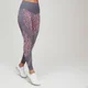MP Animal Zebra Seamless Női Leggings - Cukorka/Palaszürke