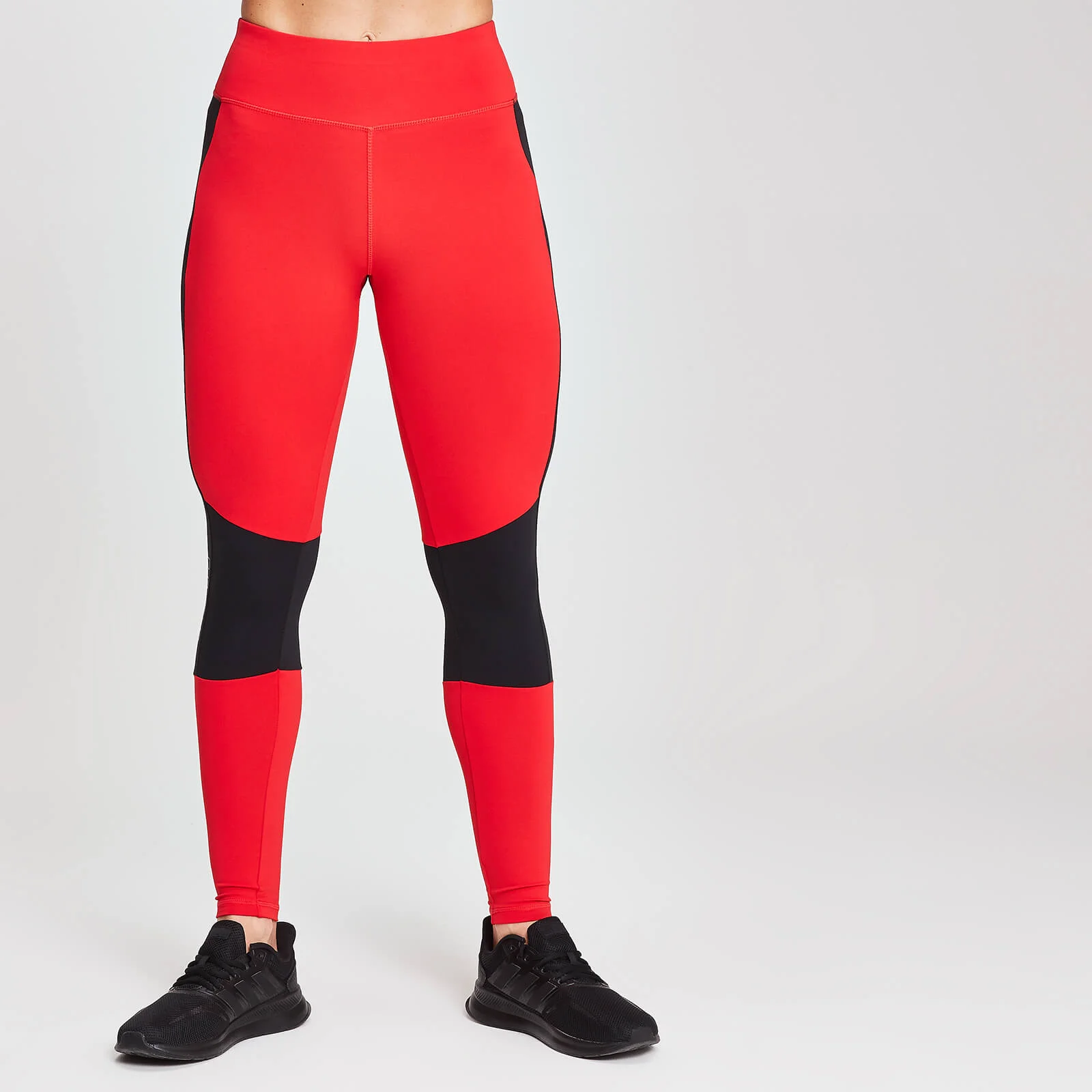 MP Női Colour Block Branded Sports Leggings - Vörös - XS kép 1