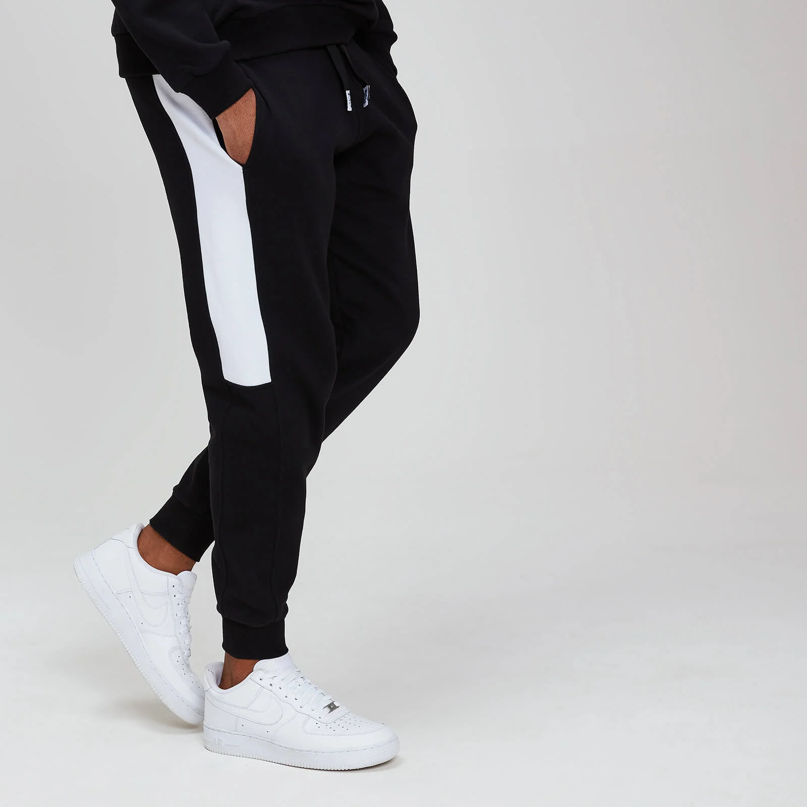 MP Rest Day Férfi Stripe Joggers Nadrág - Fekete - XS kép 1