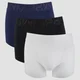 Férfi 3 darabos Sport Boxer - Fekete/Fehér/Navy