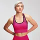 MP Contrast Seamless Női Sportmelltartó - Super Pink