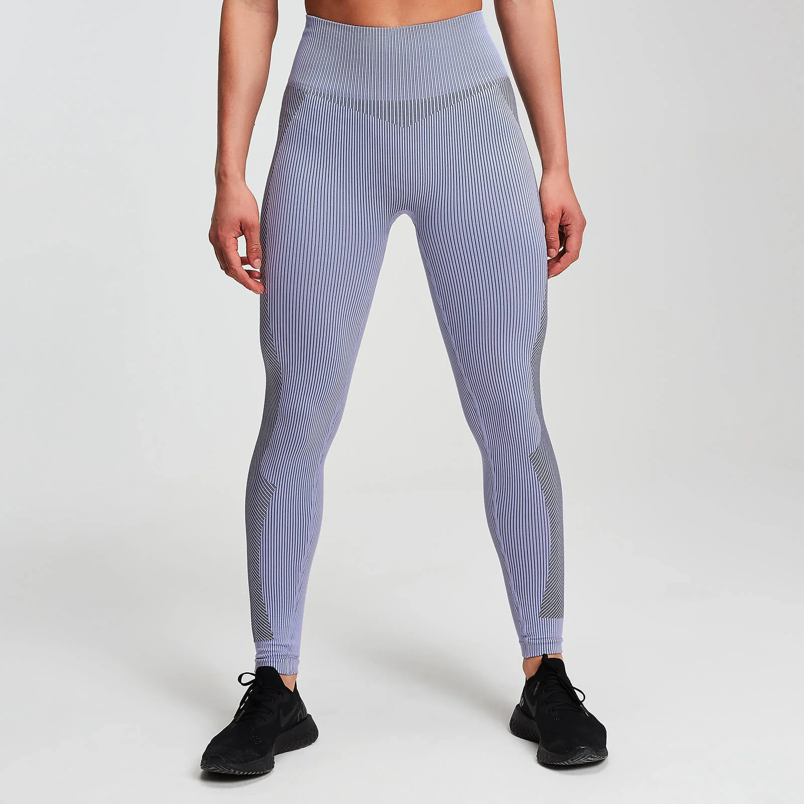 MP Contrast Seamless Női Leggings - Akáclila - XS kép 1