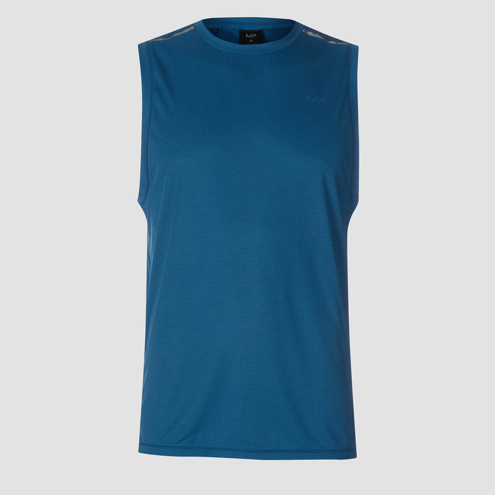 Training Grid Tank Top Trikó - Pilótakék - XS kép 1