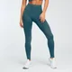 Acid Wash Seamless Leggings - Mélykék