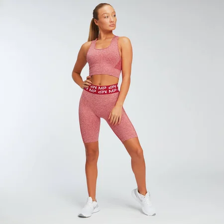 MP Női Curve Biker Shorts - Piros