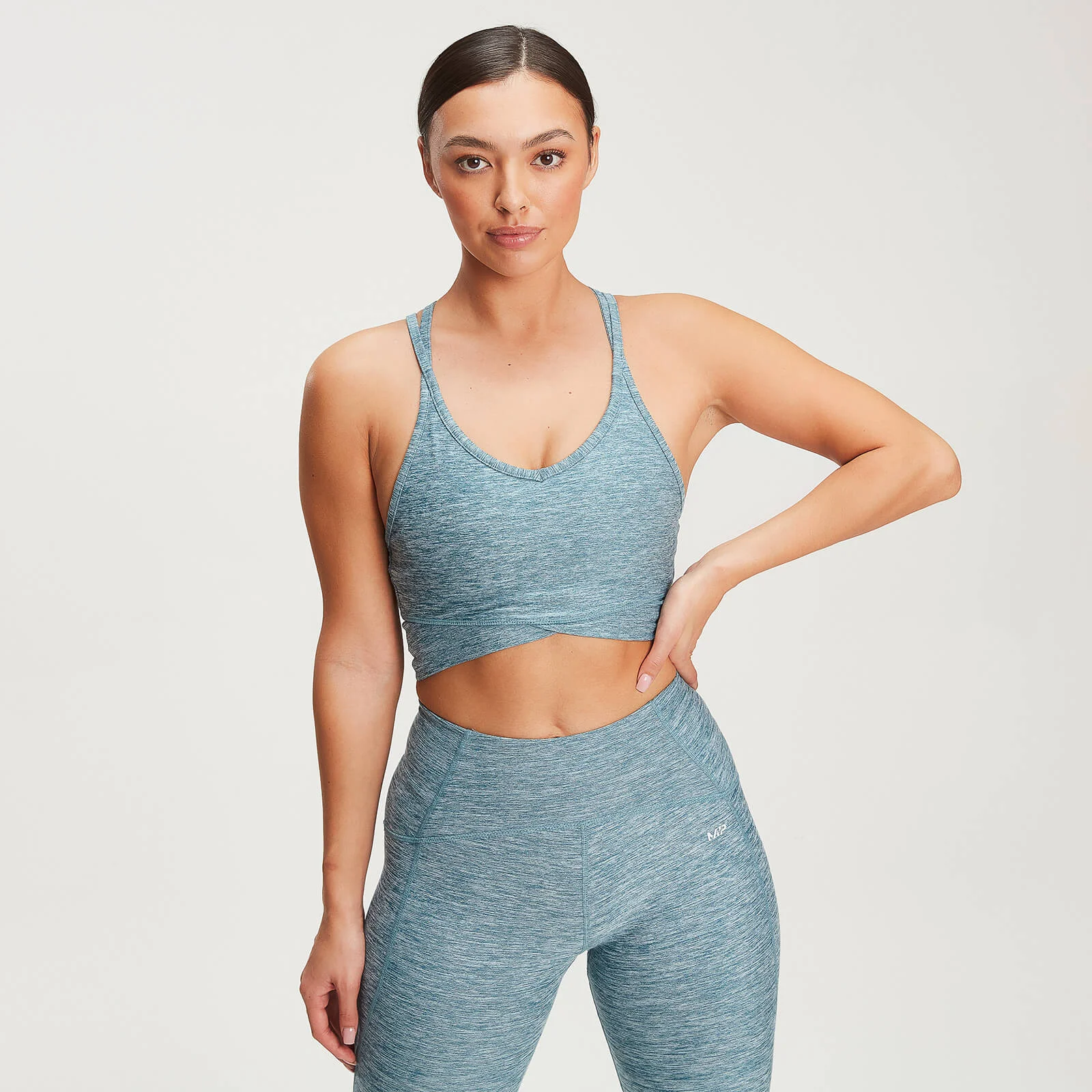 Női Composure sportmelltartó - Mélykék - XS kép 1