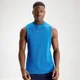 MP Originals ejtett karkivágású, férfi tank-top - Égszínkék