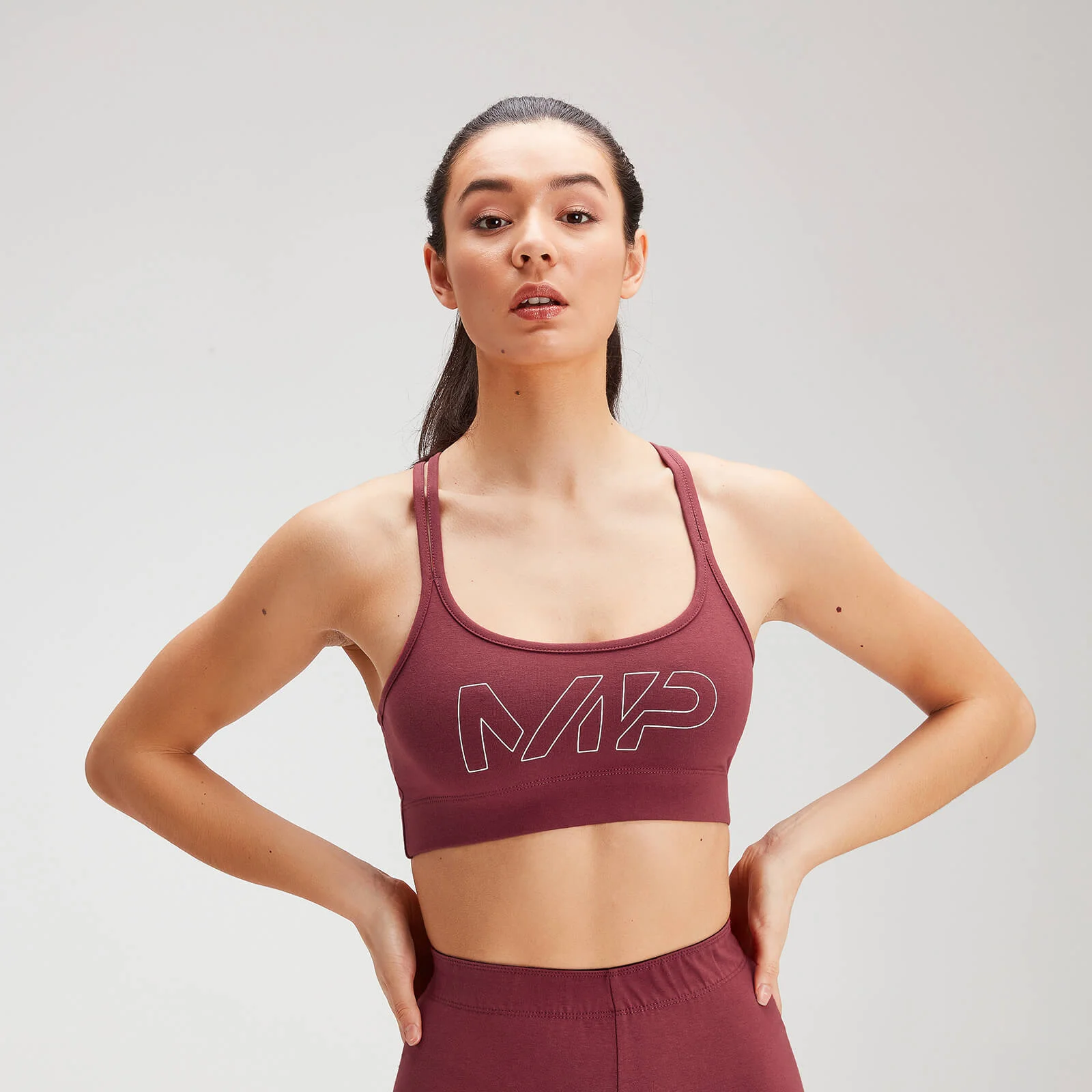 MP Női Originals sportmelltartó - Vérvörös - XXS kép 1