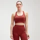 MP Női Shape Seamless Ultra sportmelltartó - Égetett vörös