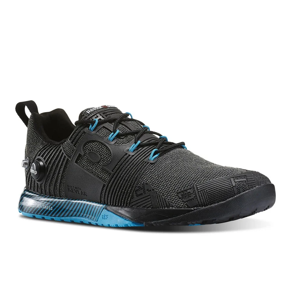 Reebok Crossfit Nano Pump Fusion edzőcipő - Fekete/Kék kép 1