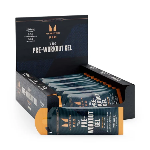Pre-Workout Gel - 12 x 50g - Trópusi