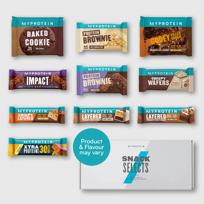 Fehérje snack doboz