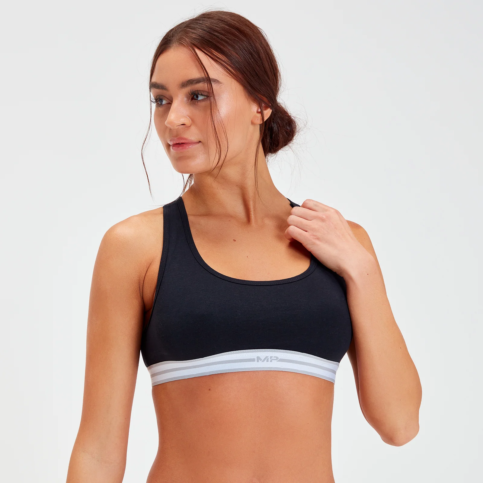 MP női Bralette melltartó- Fekete (2 darab) - L kép 1
