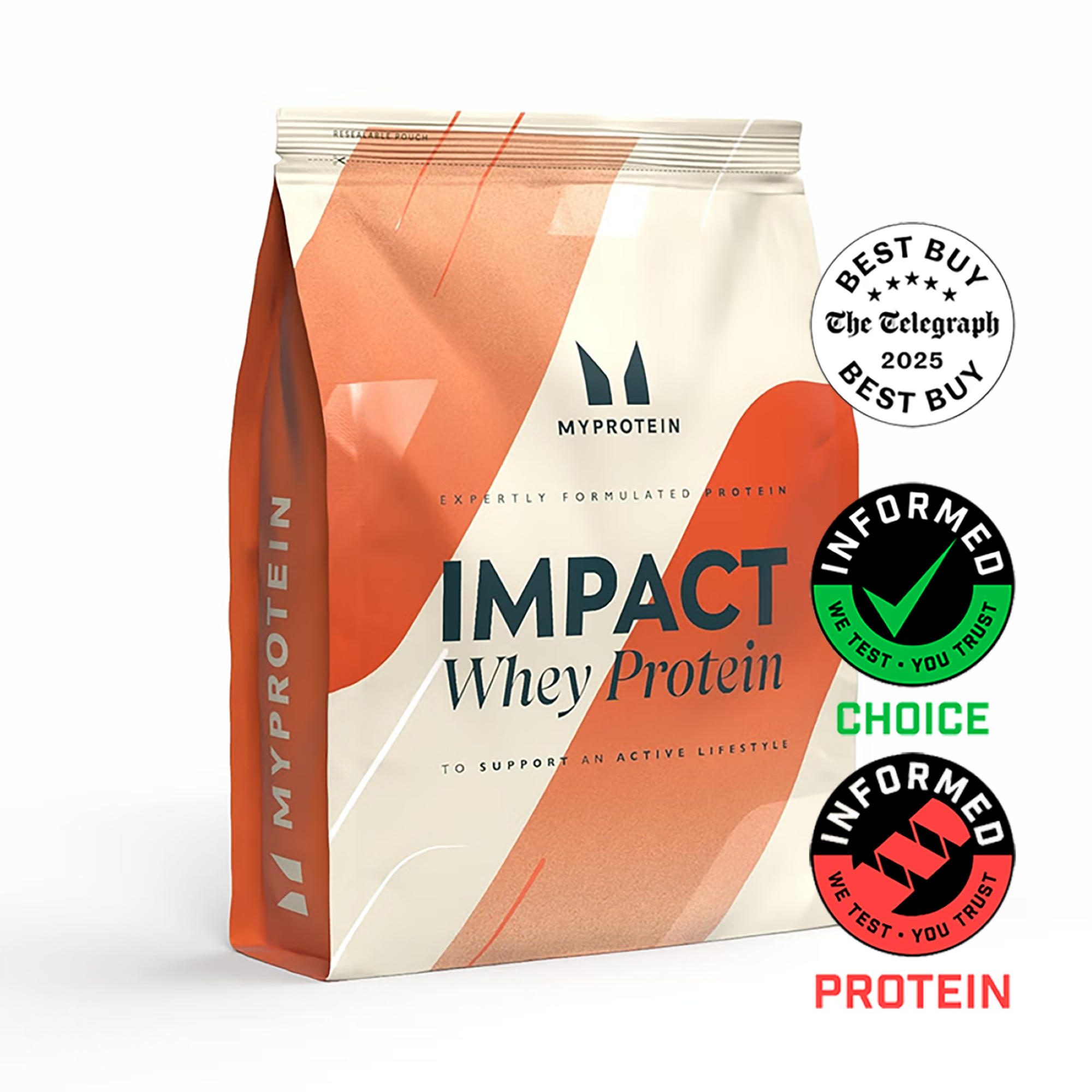 Impact Whey Protein - 500g - Dark Chocolate kép 1