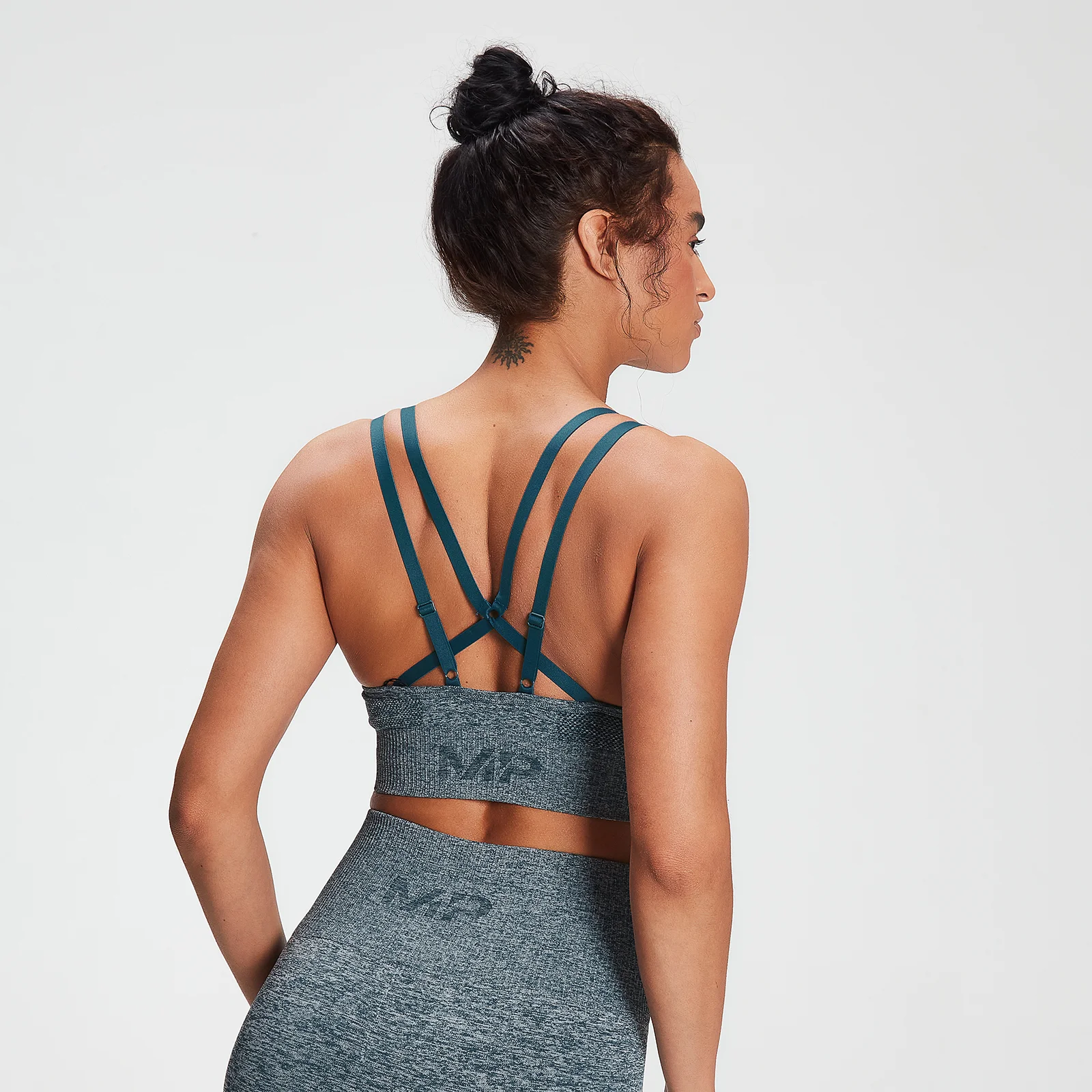 MP Női Training Seamless Sportmelltartó - Tengerkék - XXS kép 1