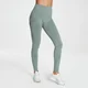 MP Női Training Seamless Leggings - Fakó zöld