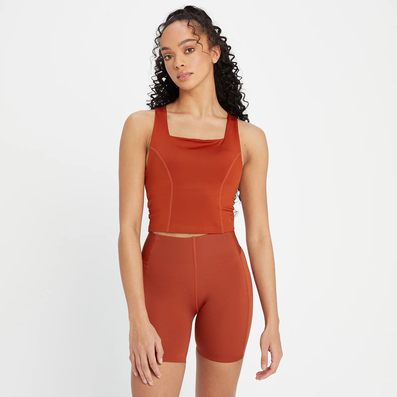 MP Női Composure Repreve® Trikó - Téglavörös - XXS kép 1