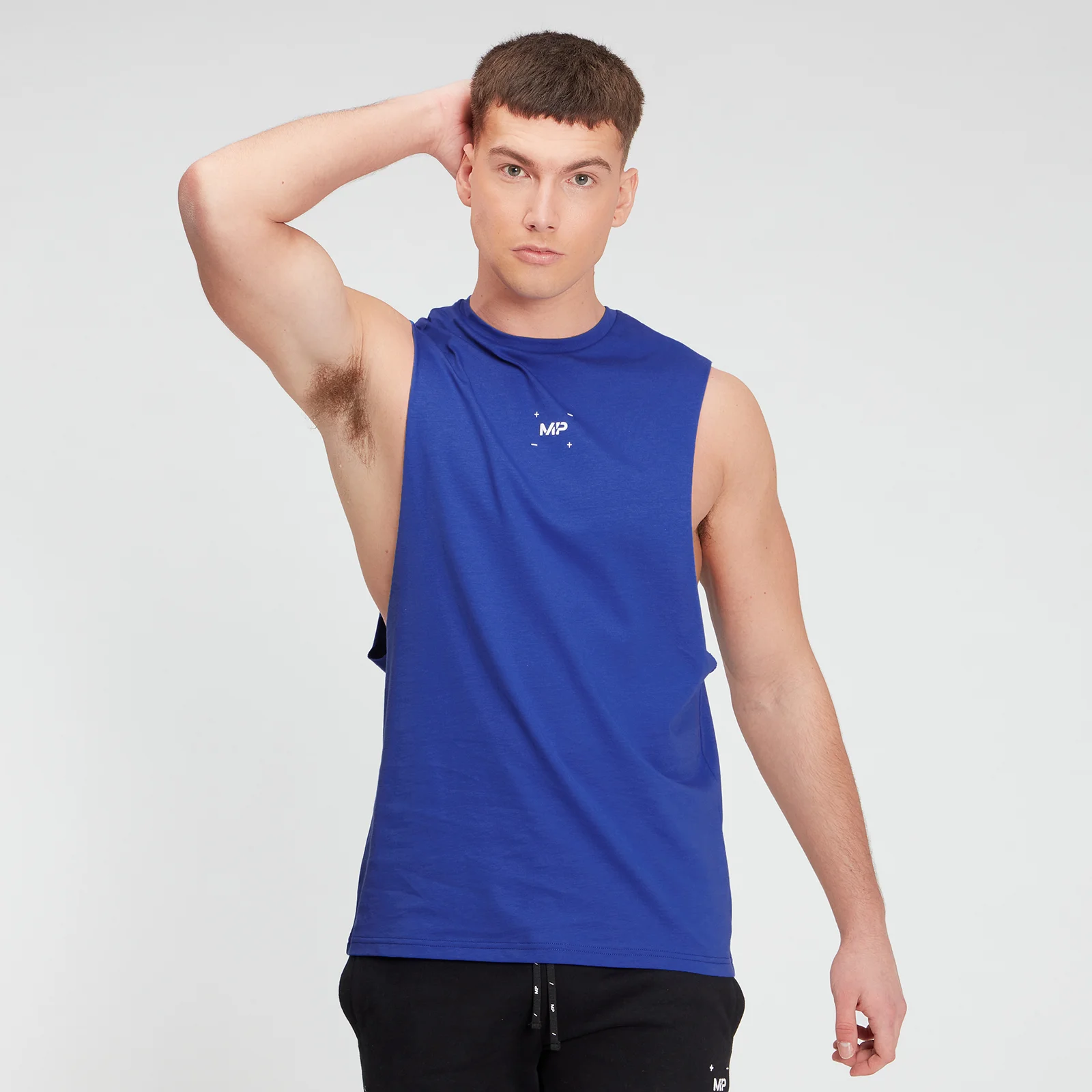 MP Men's Central Graphic Tank - Cobalt - XXS kép 1