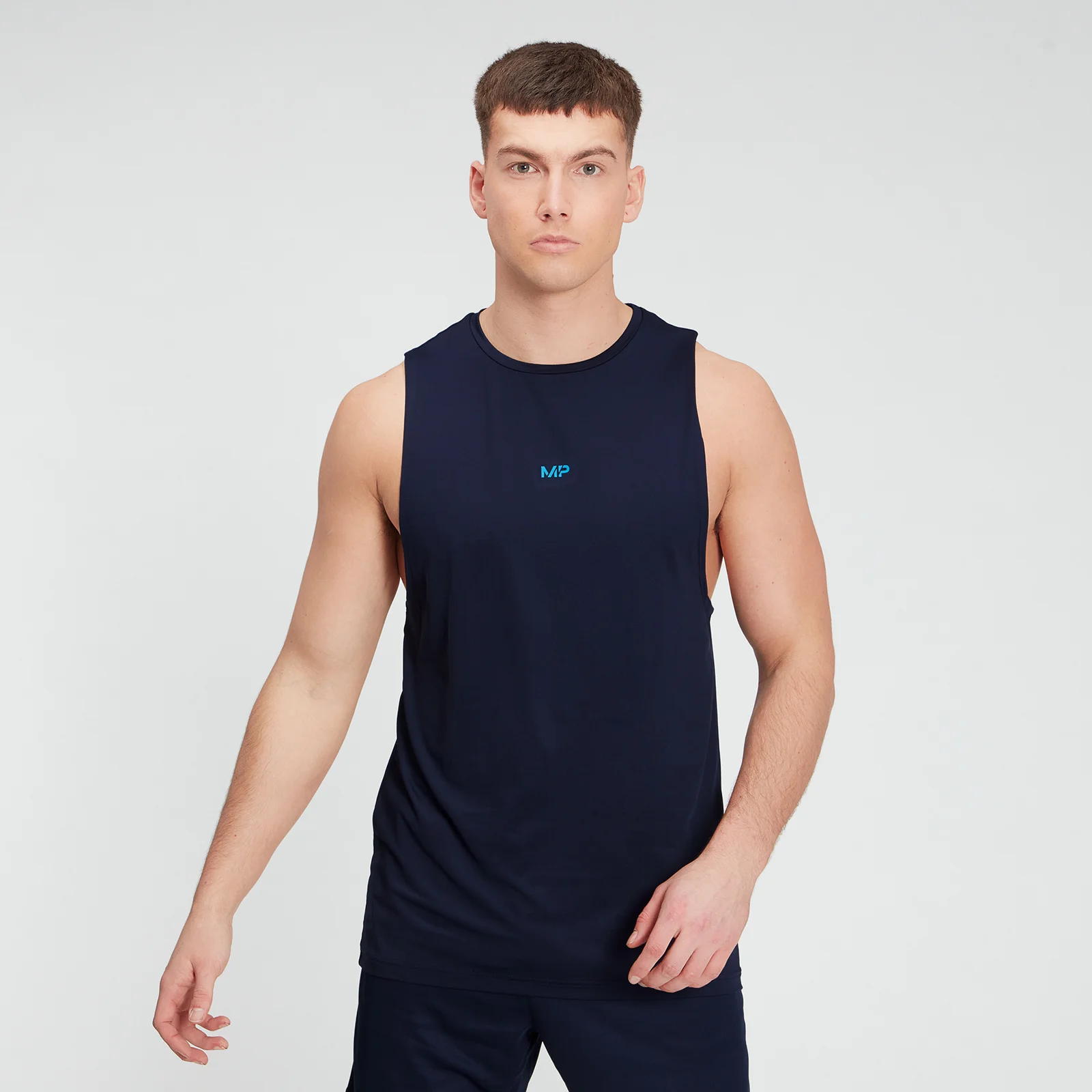 MP Men's Graphic Training Tank - Navy - XXS kép 1
