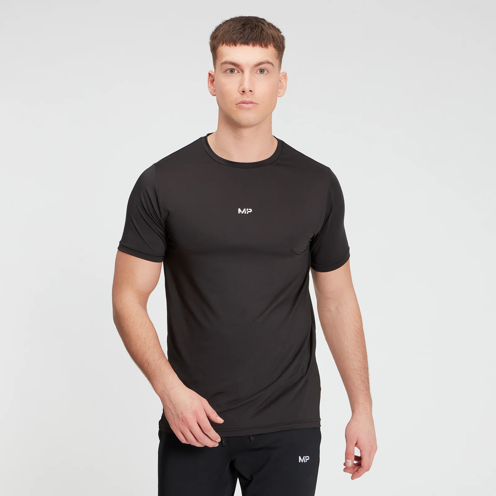 MP Men's Graphic Training Short Sleeve T-Shirt - Black - XXS kép 1