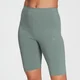 MP Női Tonal Graphic Biker Shorts - Fakó Zöld