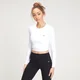 MP Női Shape Seamless Hosszú Ujjú Crop Top - Fehér