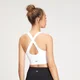MP Női Shape Seamless Keresztpántos sportmelltartó - Fehér