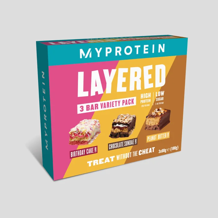 Layered Bar fehérjeszelet-válogatás
