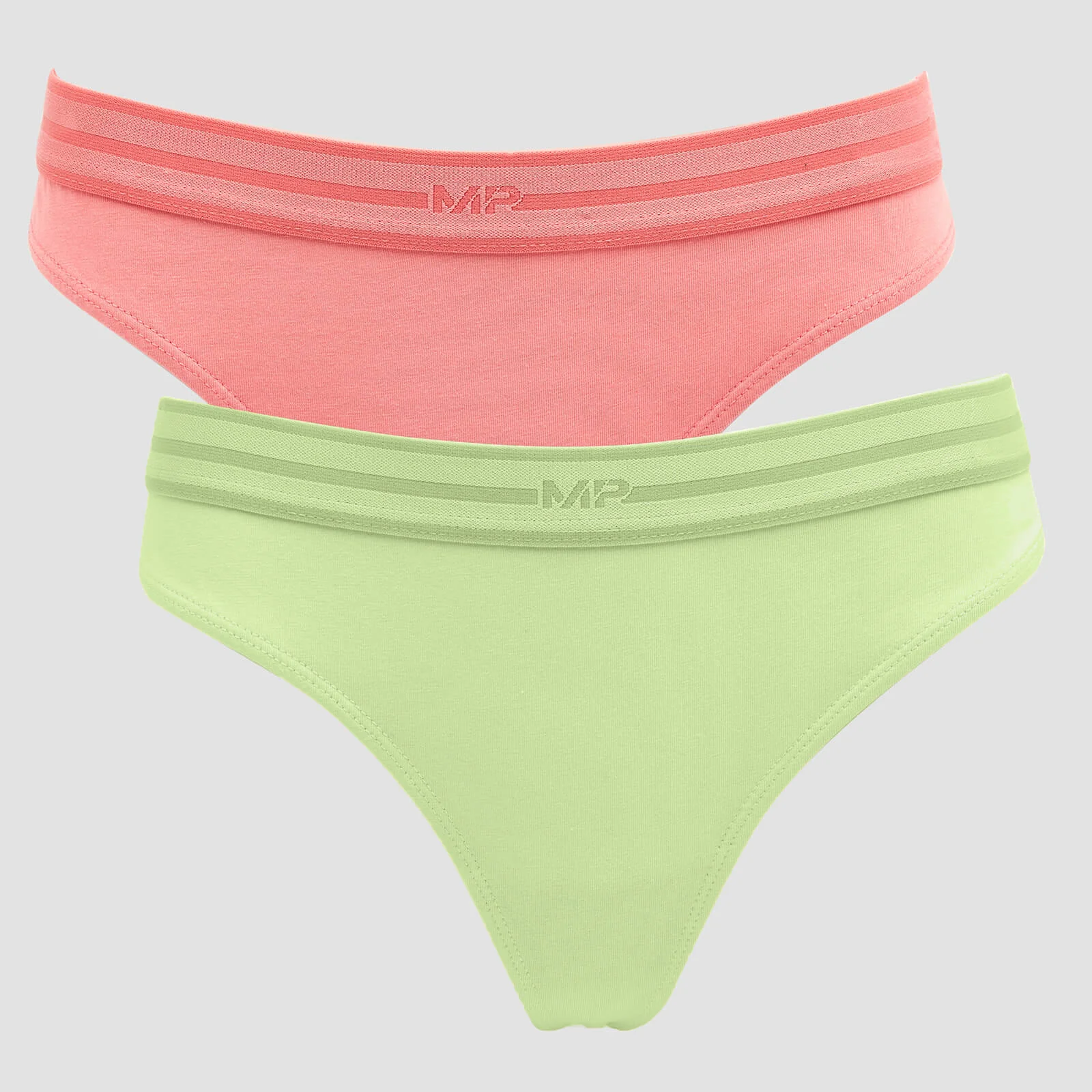MP Women's Thong (2 Pack) Butterfly/Geranium Pink - XXS kép 1
